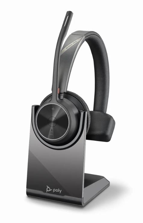 Slušalke Poly Voyager 4310-MS Mono Teams USB-C/BT700 + stojalo