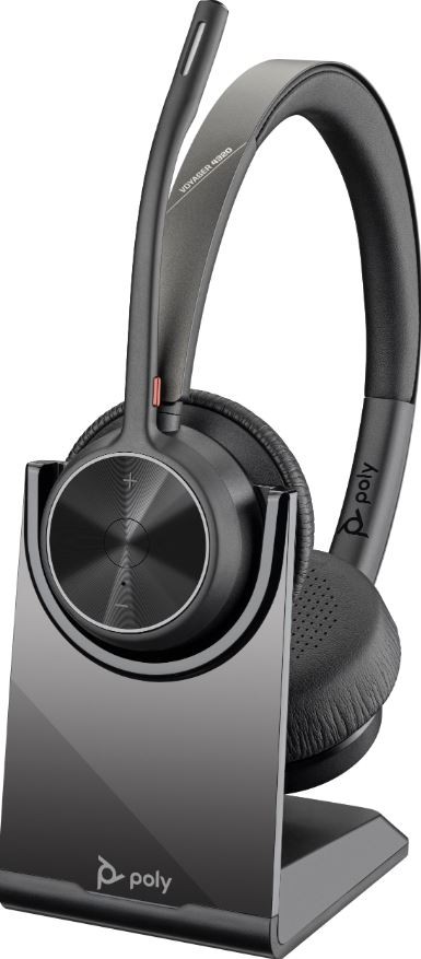 Slušalke Poly Voyager 4320 BT700 + stojalo