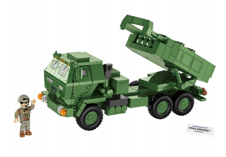 Gradbeni bloki Armed Forces M142 Himars, 604 elementi 4