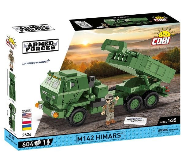 Gradbeni bloki Armed Forces M142 Himars, 604 elementi