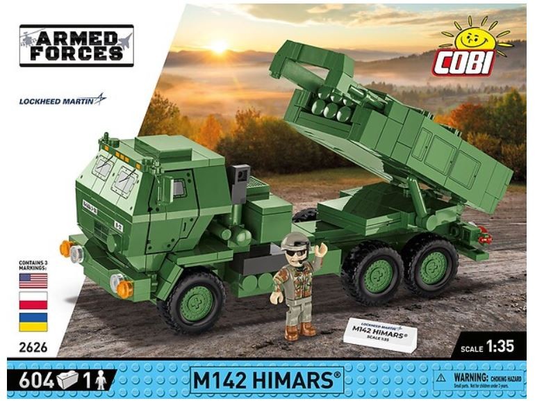 Gradbeni bloki Armed Forces M142 Himars, 604 elementi 5