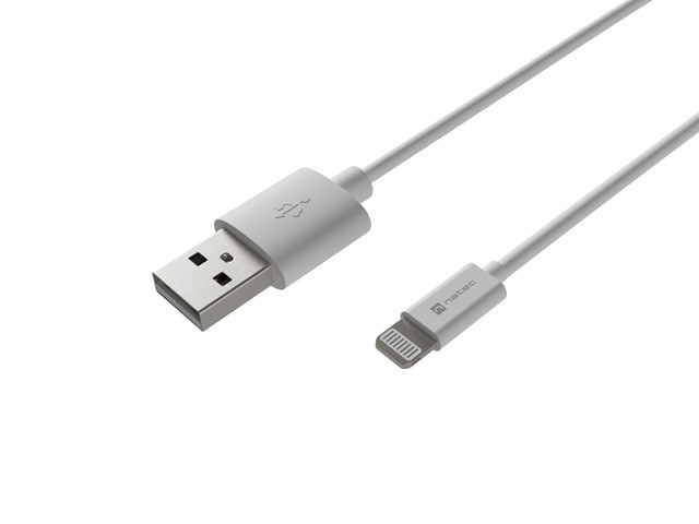 Kabel Lightning M-USB-A M, 2m, Bel MFI 2
