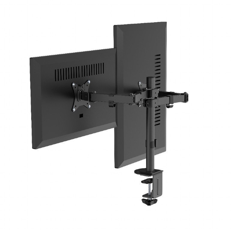 Stojalo za 2 monitorja 17-32" do 9 kg, črno 2