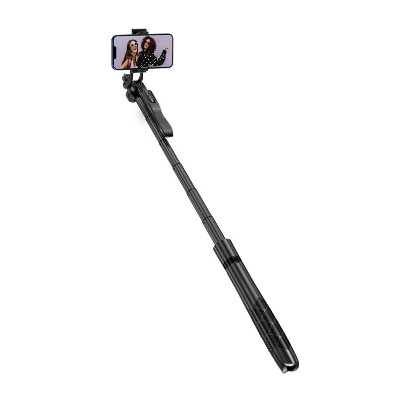 SelfieGo aluminijasta selfie palica in tripod (33-157,5 cm), črna 3