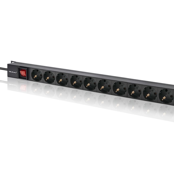 Napajalna letev PDU za RACK 16A, 16xSCHUKO, vertikalna 2