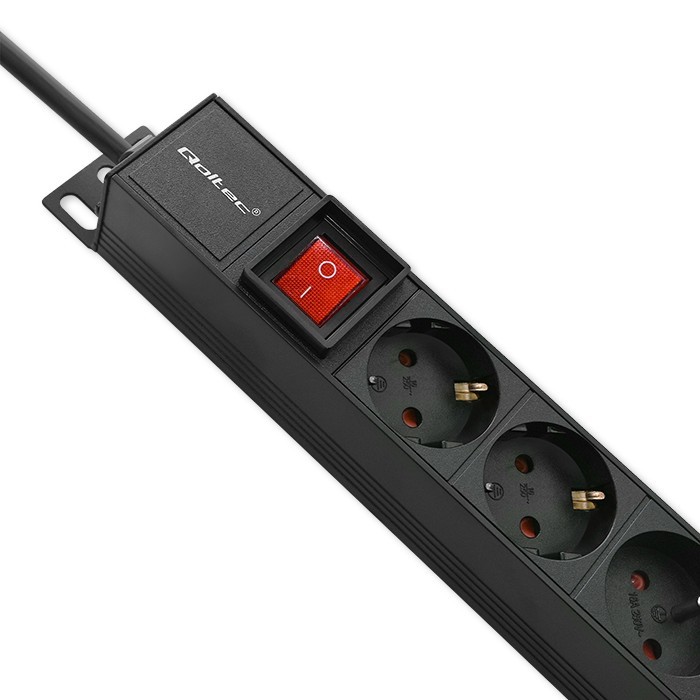 Napajalna letev PDU za RACK 16A, 16xSCHUKO, vertikalna 4