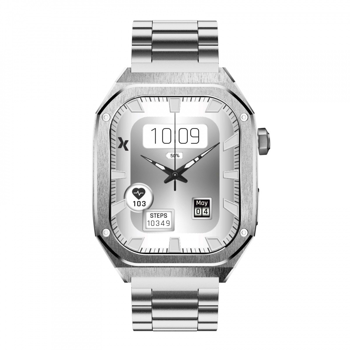 Pametna ura Smartwatch FW65 Iron S, srebrna 3