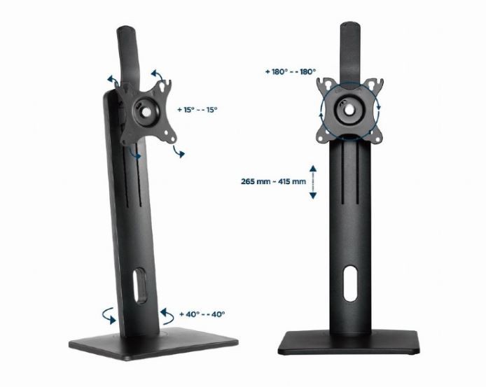 Stojalo za monitor z nastavljivo višino (17-32") 3