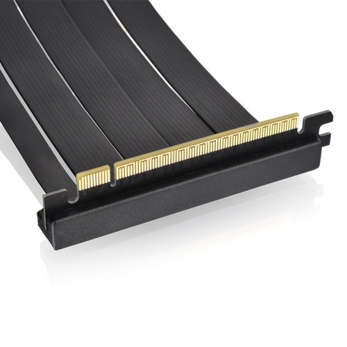 PCI-E 4.0 x16 Riser kabel, 130mm, 90° kot 5