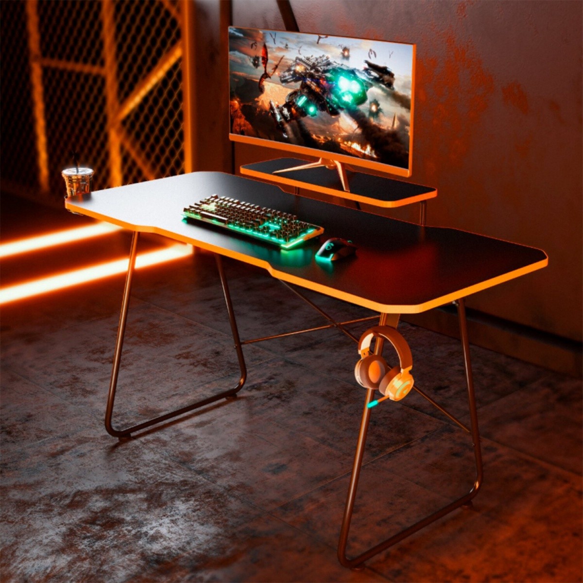 Gaming miza z polico za monitor RS170 5