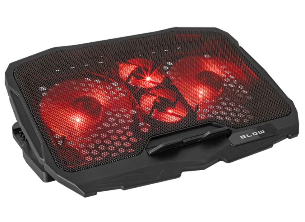 Hladilna podloga za prenosnik s 4 ventilatorji HURRICANE