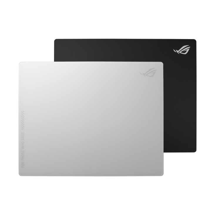 Gaming podloga ROG Moonstone Ace Glass, 500x400 mm, bela 2