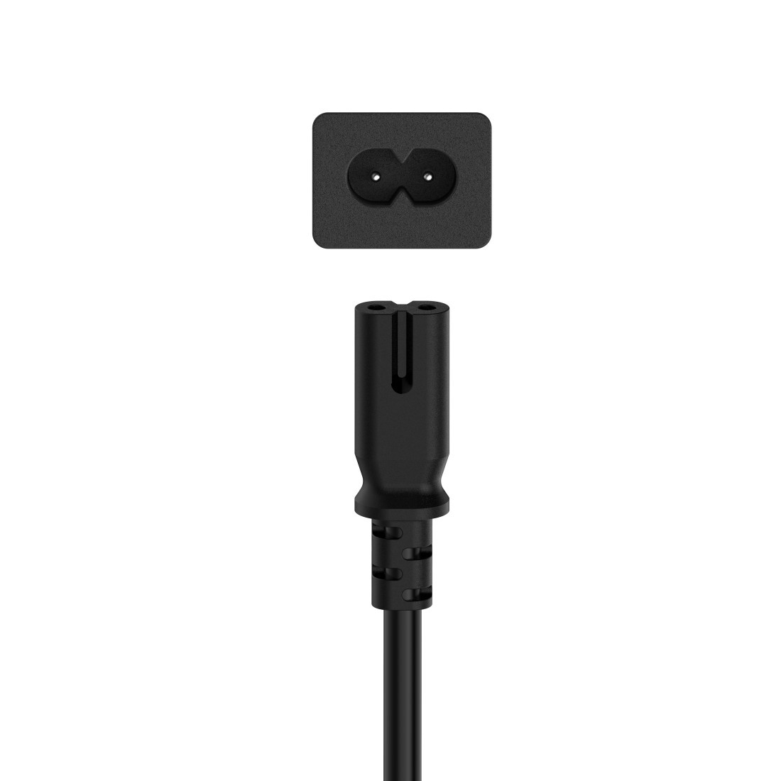 Napajalni kabel z vtičnico 'osem', 2.5m 2