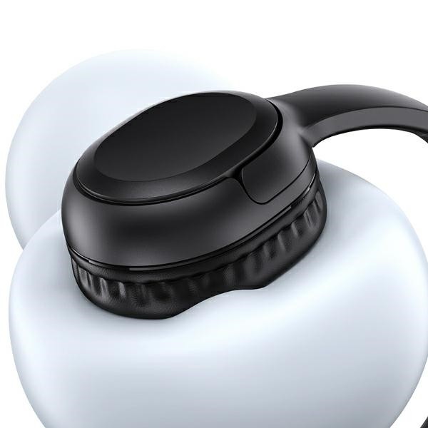 USAMS naglavne Bluetooth 5.3 slušalke Yun Series YG23, črne 2