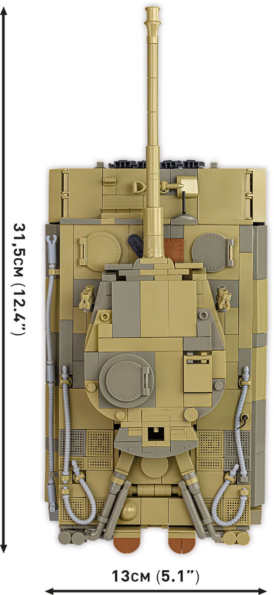 Gradbeni kompleti Panzer VI Tiger, št. 131 5