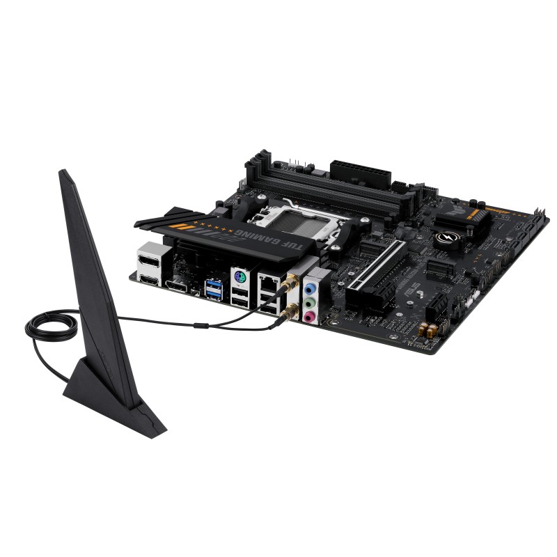 Asus TUF GAMING A620M-PLUS WIFI AM5 mATX matična ploča, 4 DDR5, HDMI/DP 7