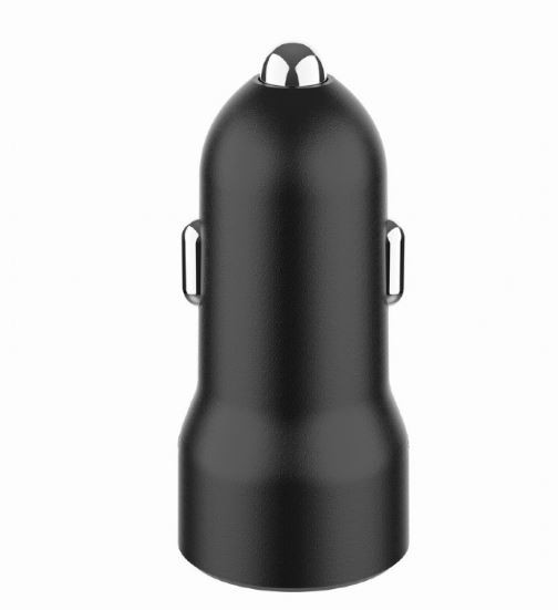 Avtomobilski polnilnik USB-A/USB-C 20W PD, črn 3