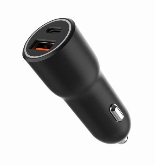 Gembird avto polnilnik USB-A/USB-C 38W PD, črn 6