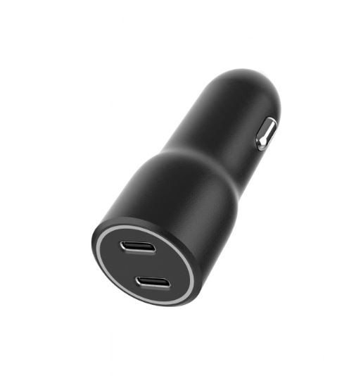 Gembird avto polnilnik 2xUSB-C PD 40W, črn 5