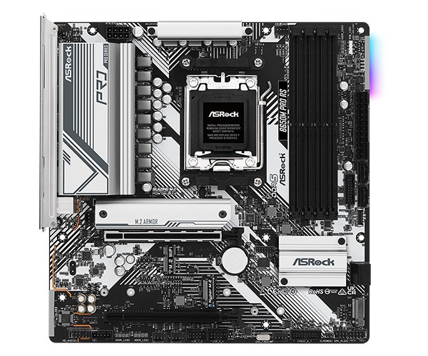 Matična plošča B650M PRO RS AM5, 4xDDR5, mATX 3