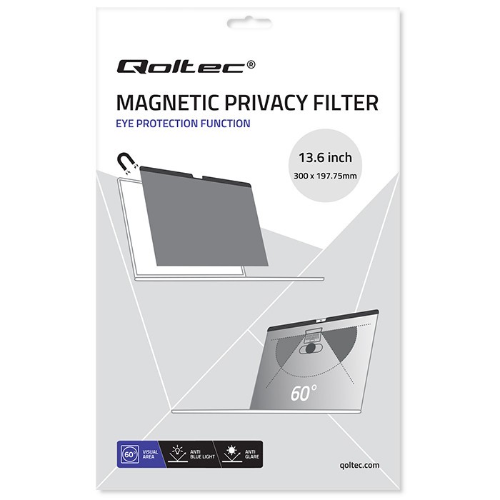 Magnetni filter za MacBook Air 13.6", RODO, zaščita zasebnosti 3