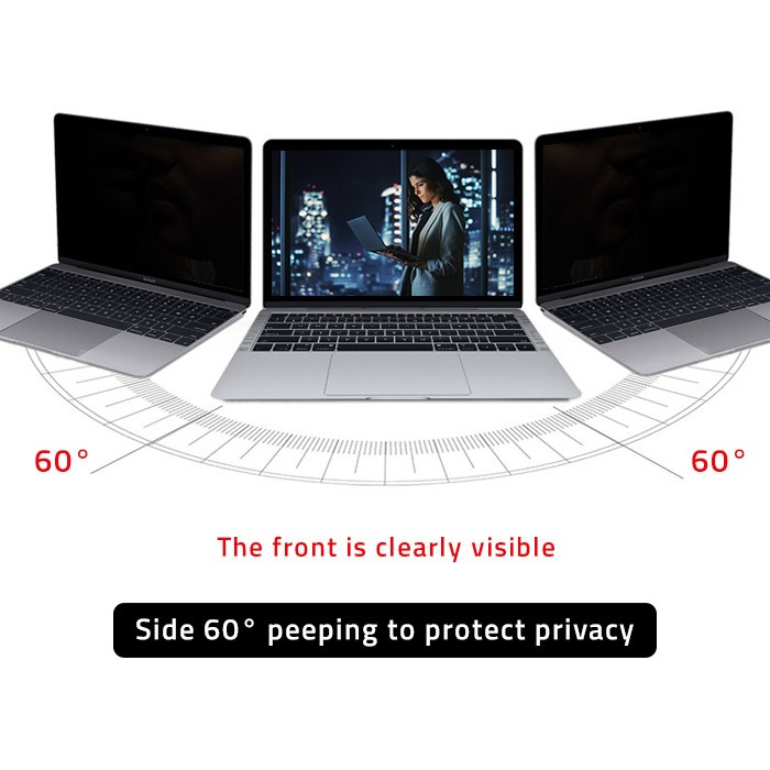 Magnetni filter za MacBook Air 13.6", RODO, zaščita zasebnosti 7