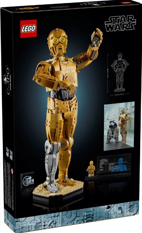 LEGO Star Wars 75398 C-3PO droid figurica 6