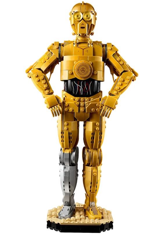 LEGO Star Wars 75398 C-3PO droid figurica 7
