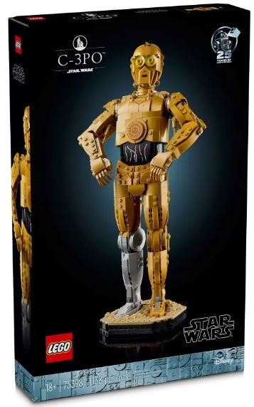 LEGO Star Wars 75398 C-3PO droid figurica