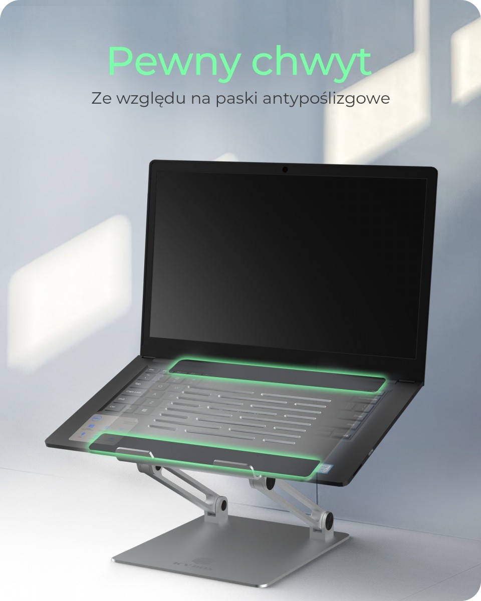 Stojalo za prenosnik IB-NH300 do 17" 4