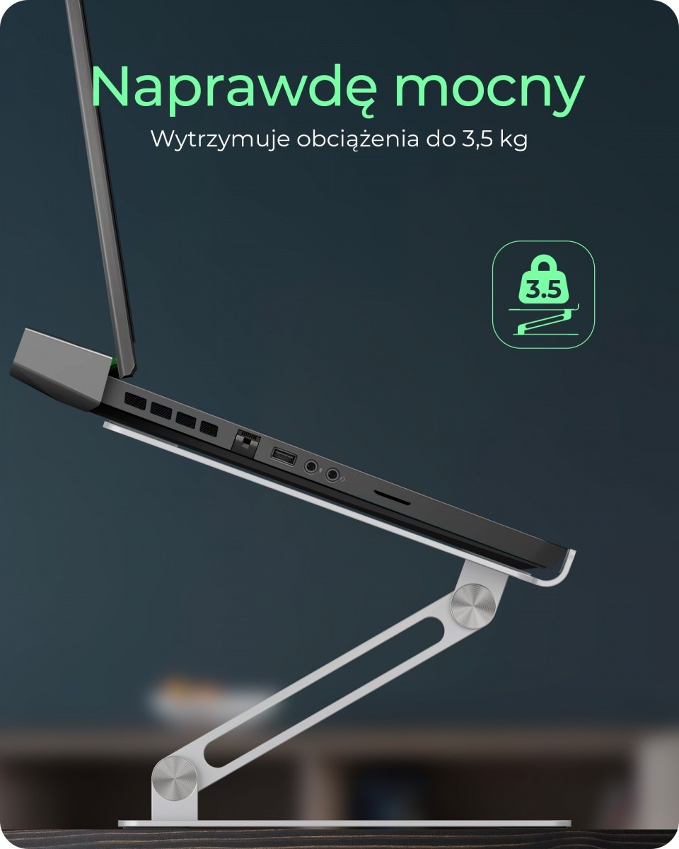 Stojalo za prenosnik IB-NH300 do 17" 5
