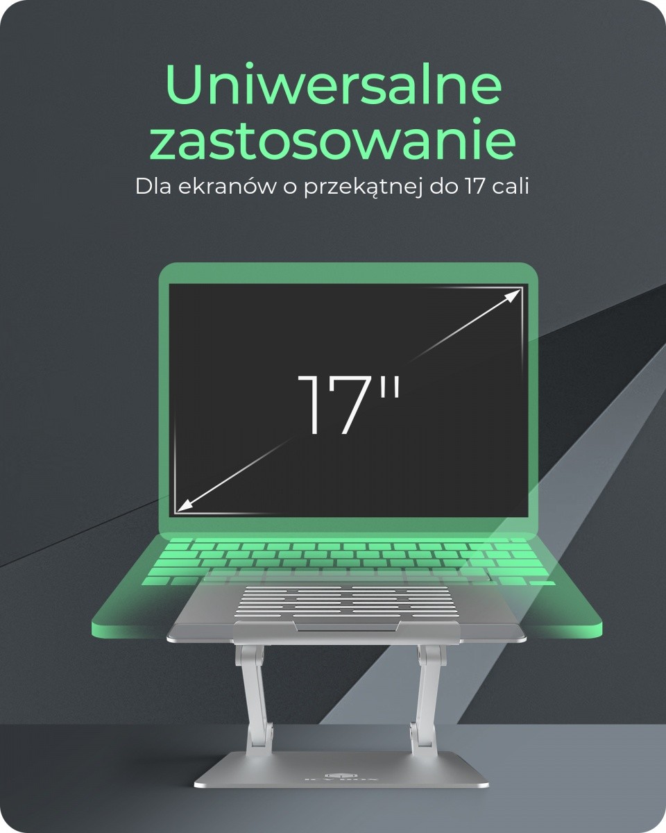 Stojalo za prenosnik IB-NH300 do 17" 6