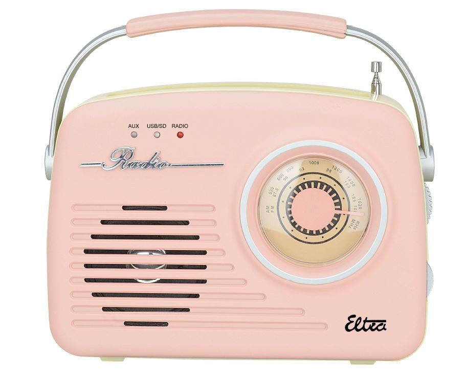 Retro radio LUIZA SP-11 MP3, USB, SD, ROZA