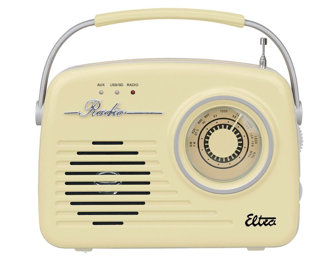 Retro radio LUIZA SP-11 MP3, USB, SD, VANILIJA