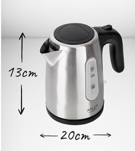 Adler kovinski grelnik vode AD 1273, 1L 2
