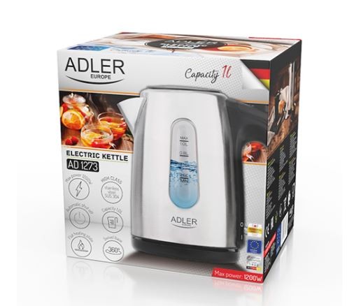 Adler kovinski grelnik vode AD 1273, 1L 3