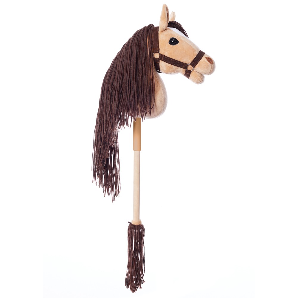 Konj na palici HOPPIHORSE A3, bež (bułana) 6