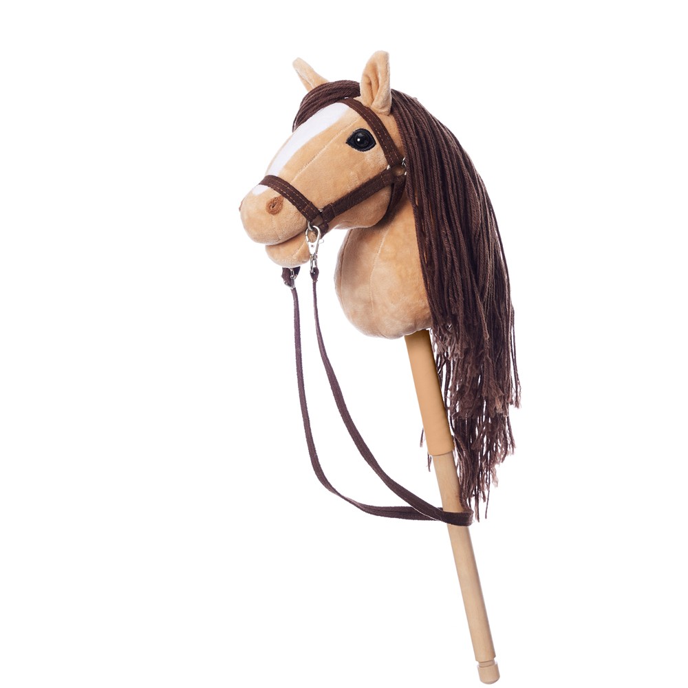 Konj na palici HOPPIHORSE A4, bež (bułana) 5