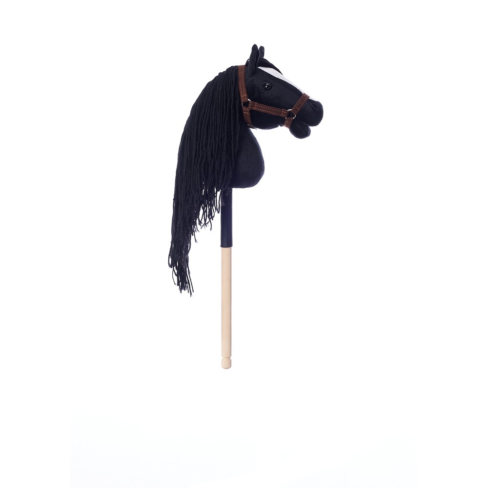 Konj na palici HOPPIHORSE A4, črn (kara) 5