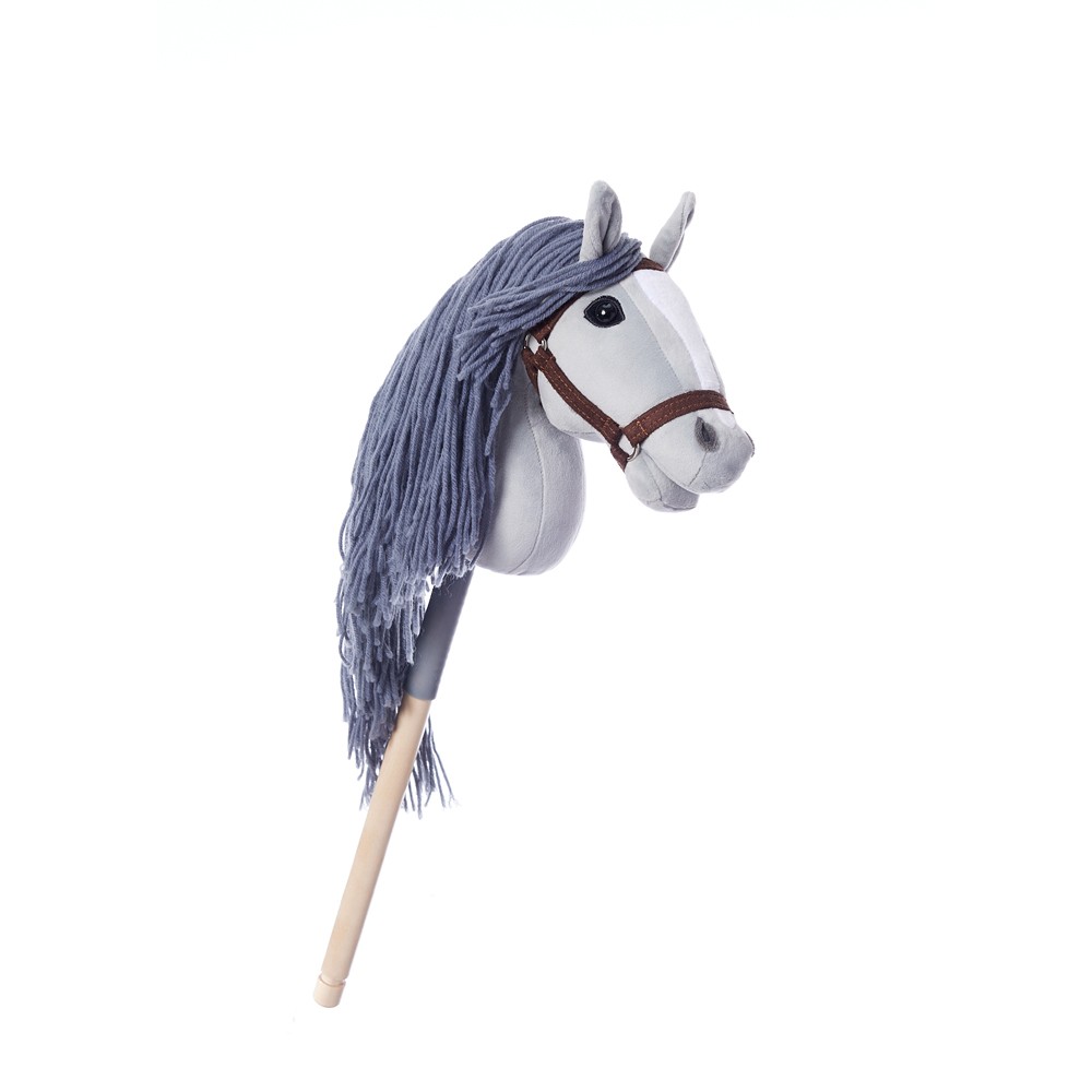 Konj na palici HOPPIHORSE A4, siv (siv) 7