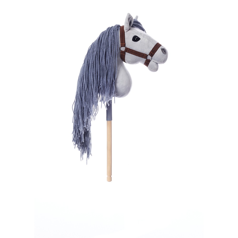Konj na palici HOPPIHORSE A3, siv (siv) 8