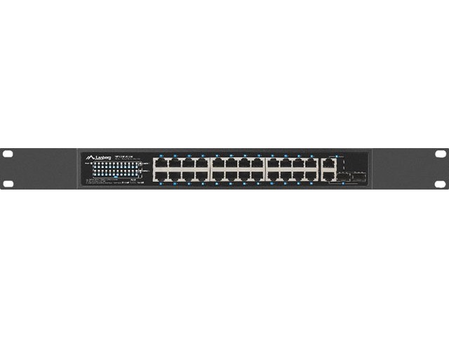 Upravljalni stikalo 24x 100MB PoE+ / 2x COMBO