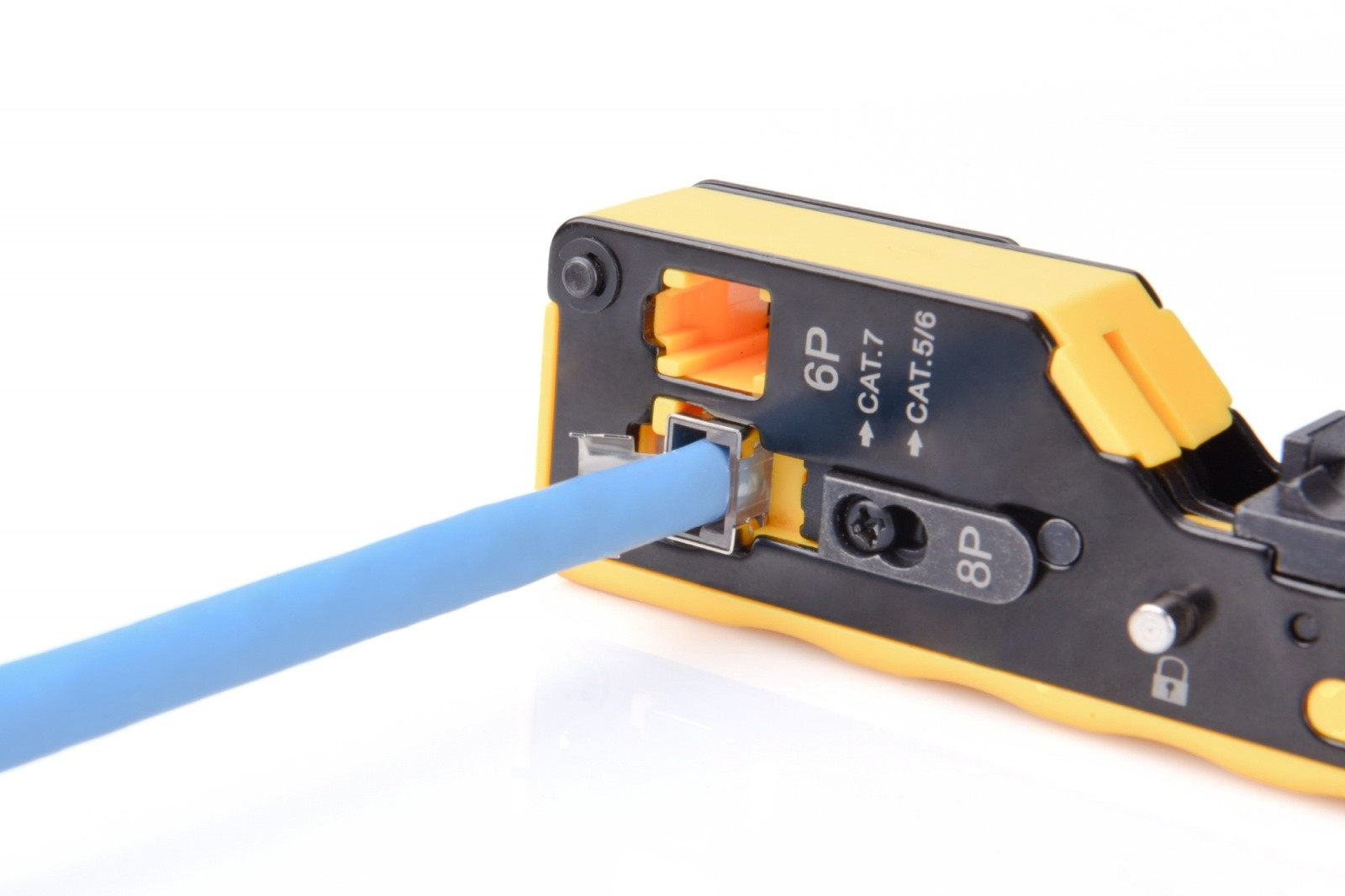 Krimpklešče Digitus RJ45 kat. 5e/6, RJ12, RJ11 s strigalom 3