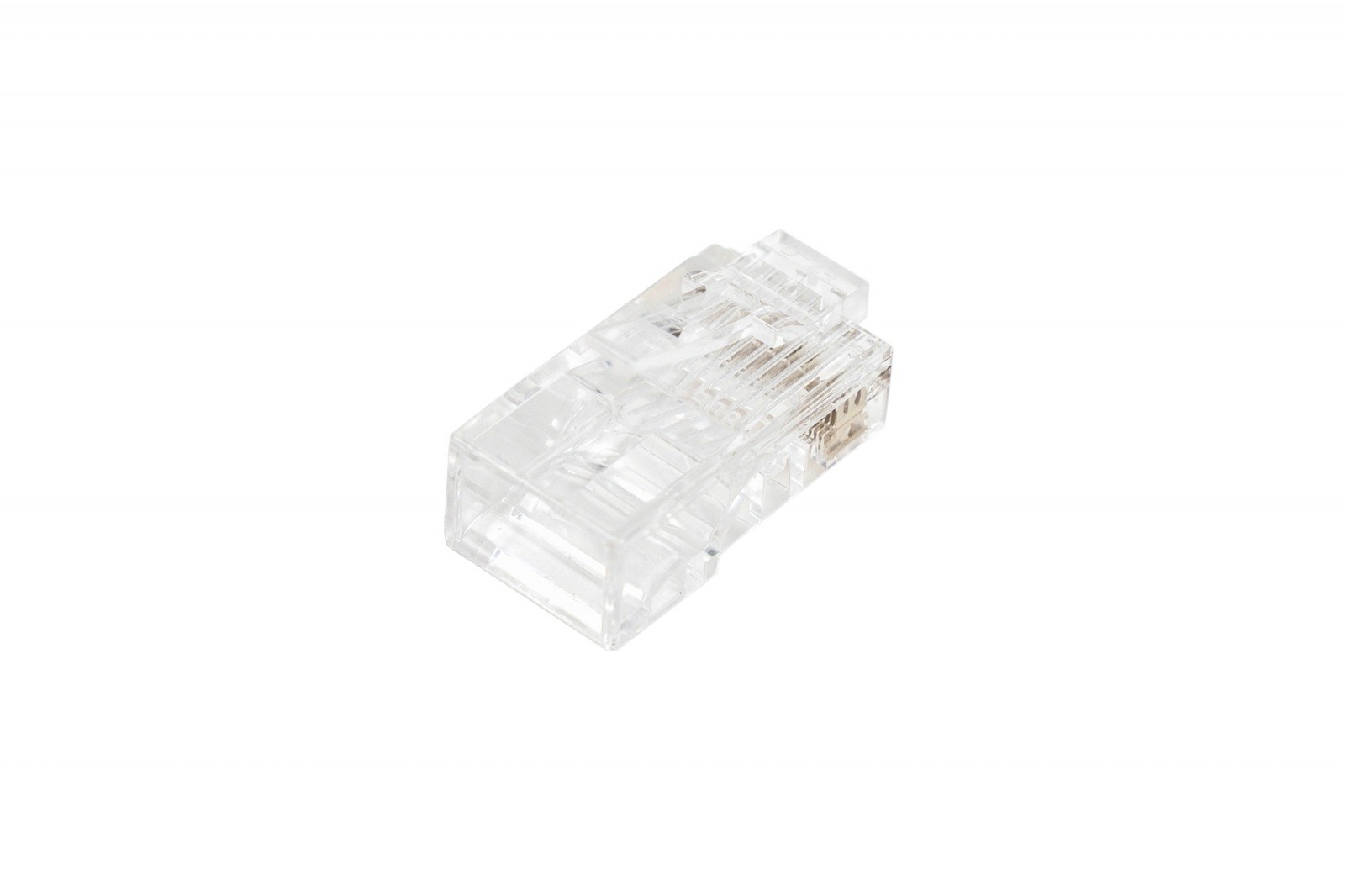 RJ45 (8P8C) konektor, Cat.5e, neoklopljen, 100 kos 4