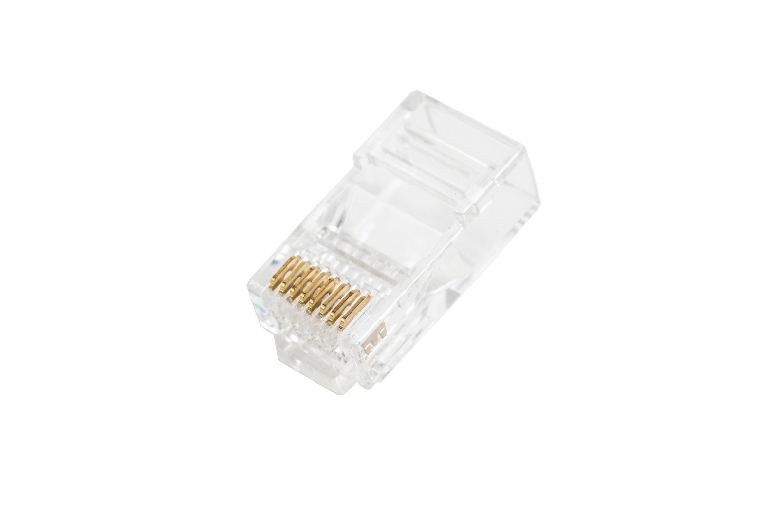 RJ45 (8P8C) konektor, Cat.6, neoklopljen, 100 kos 4