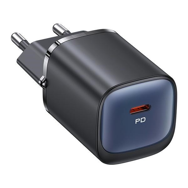 30W GaN hitri polnilnik USB-C, črn 2
