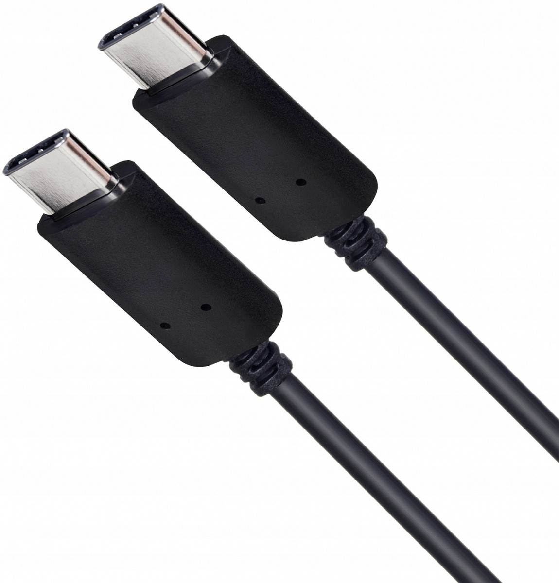 Kabel USB-C na USB-C 3m, silikon, črn 2