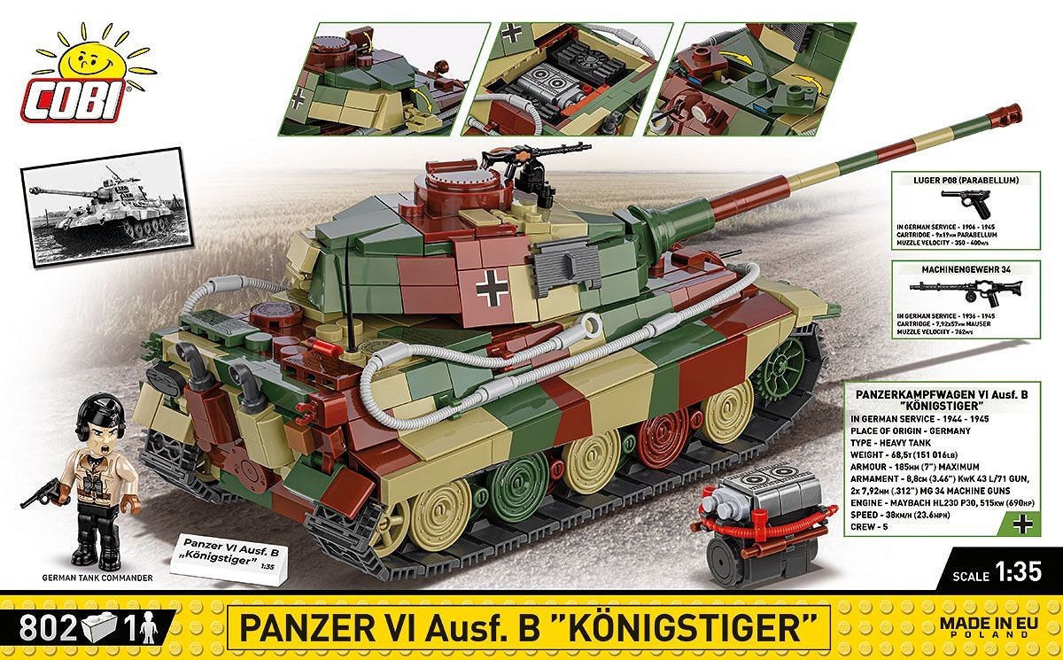 Model tanka Panzer VI Ausf. B Königstiger 2