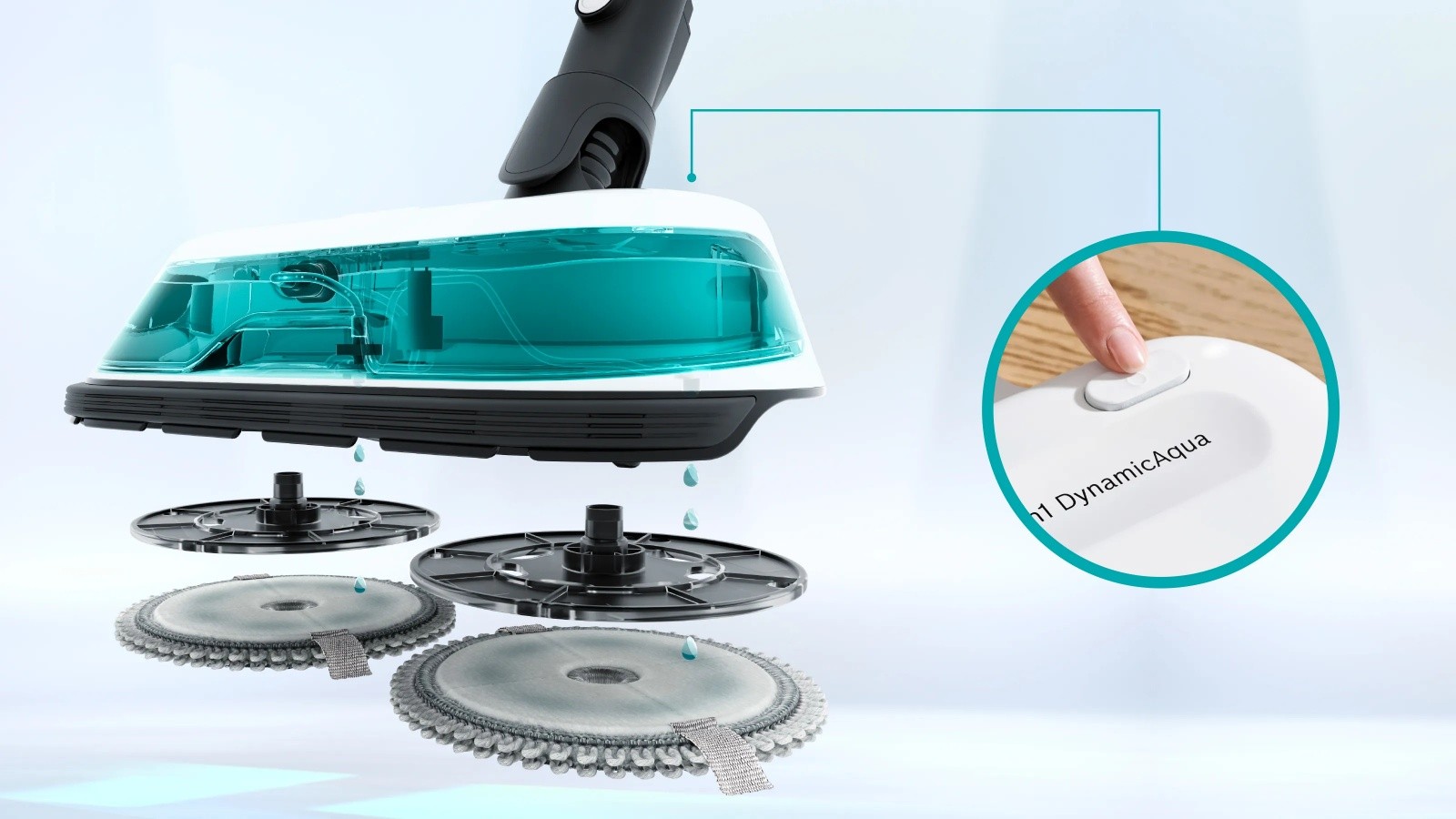 Vertikalni sesalnik Unlimited 7 ProHygienic Aqua BCS71HYG1 5