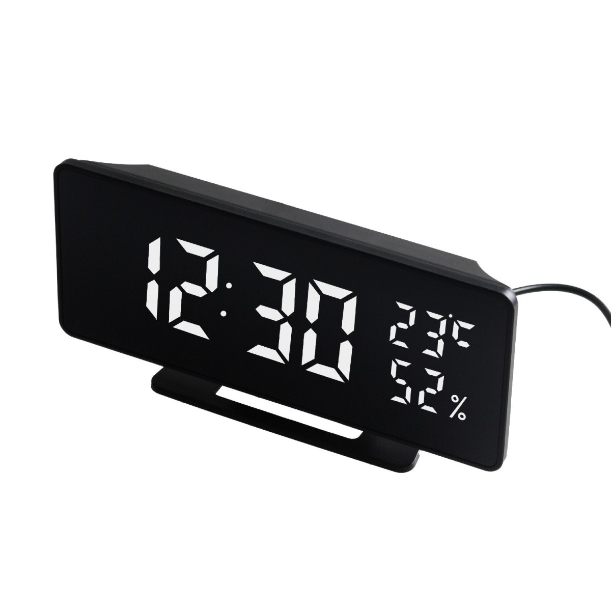 Digitalna budilka z uro in termometrom GB395 2